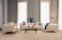 Atelier Del Sofa Como - Sofá de 2 plazas Ecru